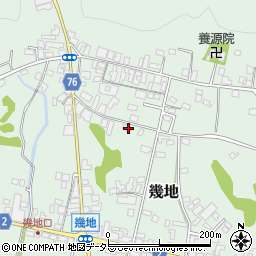 京都府与謝郡与謝野町幾地1510-1周辺の地図