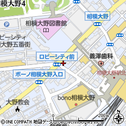 ＵＳボーカル教室相模大野駅前校周辺の地図