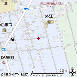 鳥取県境港市外江町1808周辺の地図