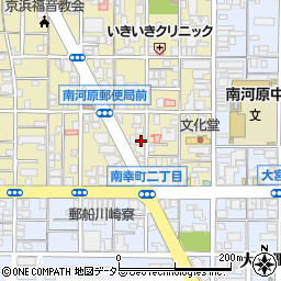 神奈川県川崎市幸区南幸町2丁目56-2周辺の地図