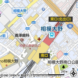 ファミリーマートよろづや相模大野北口店周辺の地図