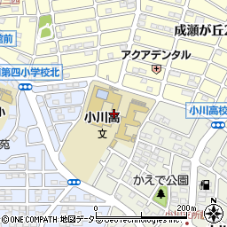 東京都立小川高等学校周辺の地図