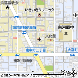神奈川県川崎市幸区南幸町2丁目25周辺の地図
