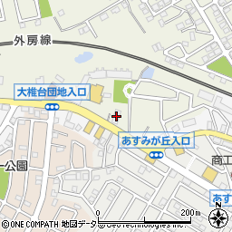 グランシャリオ・織田壱番館周辺の地図