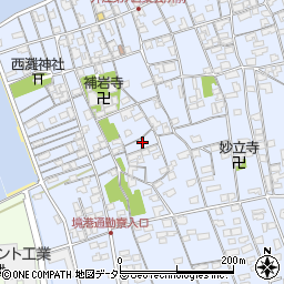 鳥取県境港市外江町2901周辺の地図