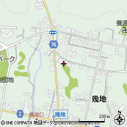 京都府与謝郡与謝野町幾地1515周辺の地図