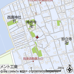 鳥取県境港市外江町2904周辺の地図