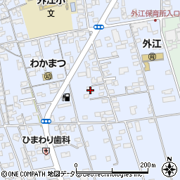 鳥取県境港市外江町2007周辺の地図