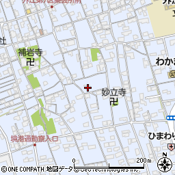 鳥取県境港市外江町2514周辺の地図
