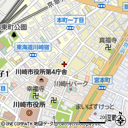 西川青果店周辺の地図