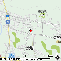京都府与謝郡与謝野町幾地1463周辺の地図