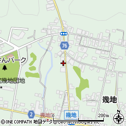 京都府与謝郡与謝野町幾地1520周辺の地図