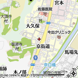 フタバ調剤薬局　京街道周辺の地図
