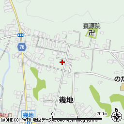 京都府与謝郡与謝野町幾地1536周辺の地図