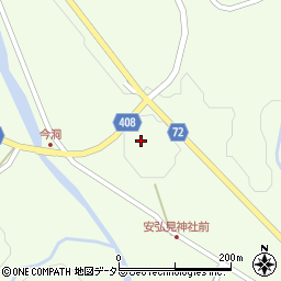 安弘見神社周辺の地図