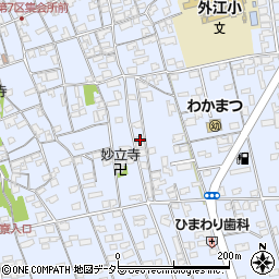 鳥取県境港市外江町2480-2周辺の地図