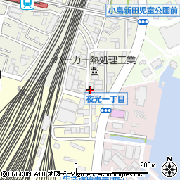 田町製作所周辺の地図