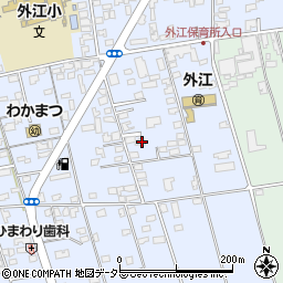 鳥取県境港市外江町1801-2周辺の地図