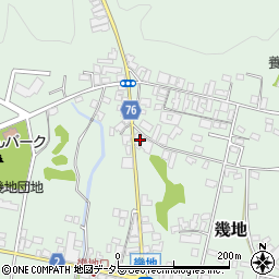 京都府与謝郡与謝野町幾地1517周辺の地図