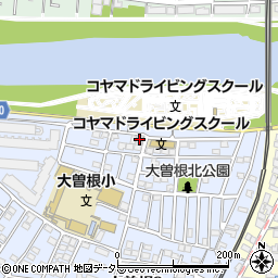 コヤマドライビングスクール新館周辺の地図