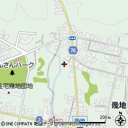 京都府与謝郡与謝野町幾地1600周辺の地図