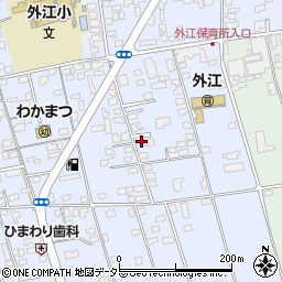 鳥取県境港市外江町1801-3周辺の地図