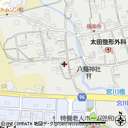 岐阜県美濃市極楽寺55-9周辺の地図