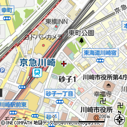 宗三寺周辺の地図