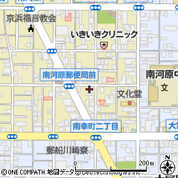 神奈川県川崎市幸区南幸町2丁目52周辺の地図