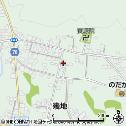 京都府与謝郡与謝野町幾地1462周辺の地図