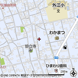 鳥取県境港市外江町2163-2周辺の地図