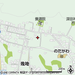 京都府与謝郡与謝野町幾地1250周辺の地図