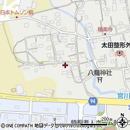岐阜県美濃市極楽寺58周辺の地図