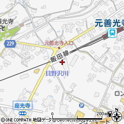 株式会社アクティオ　飯田営業所周辺の地図