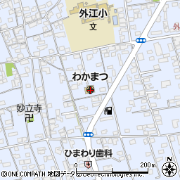 鳥取県境港市外江町2179周辺の地図