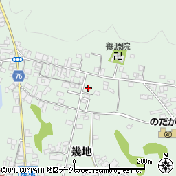京都府与謝郡与謝野町幾地1461周辺の地図