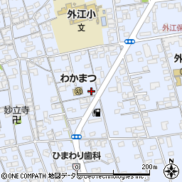 鳥取県境港市外江町2182周辺の地図