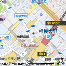 神奈川県相模原市南区相模大野3丁目10周辺の地図