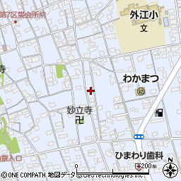 鳥取県境港市外江町2172周辺の地図