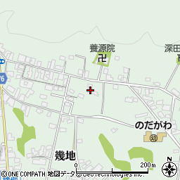 京都府与謝郡与謝野町幾地1245周辺の地図