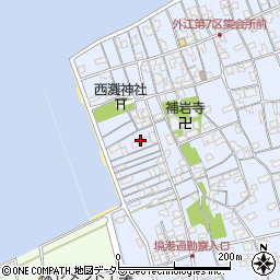 鳥取県境港市外江町3497周辺の地図