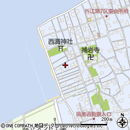 鳥取県境港市外江町3530周辺の地図