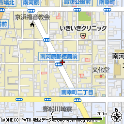 神奈川県川崎市幸区南幸町2丁目72-2周辺の地図