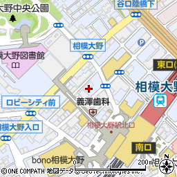 神奈川県相模原市南区相模大野3丁目15周辺の地図