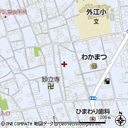鳥取県境港市外江町2163周辺の地図