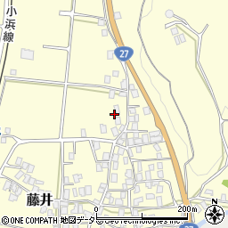 福井県三方上中郡若狭町藤井18周辺の地図