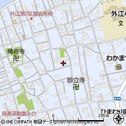 鳥取県境港市外江町2528周辺の地図