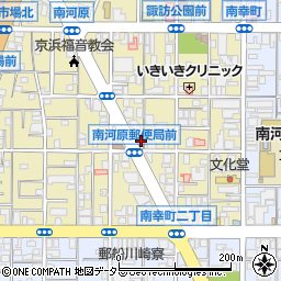 神奈川県川崎市幸区南幸町2丁目72周辺の地図