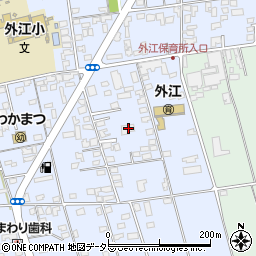 鳥取県境港市外江町1798-1周辺の地図