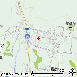 京都府与謝郡与謝野町幾地1543-1周辺の地図